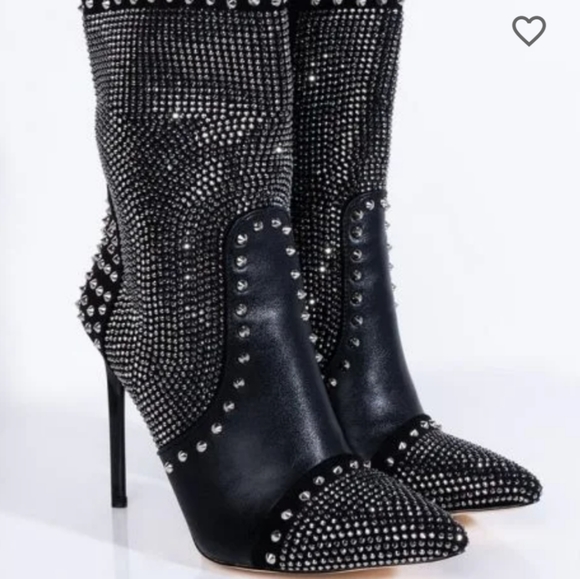 Akira- Azalea Wang: "Hit It From The Back" Stiletto Heel Bootie - Picture 4 of 8